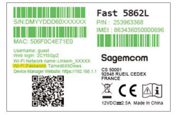 modem linekm dove trovare password wifi linkem